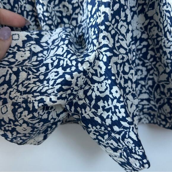 Faherty Marina Seersucker Short In Navy Sunrise Floral Size XXS Gently Used - Picture 6 of 7